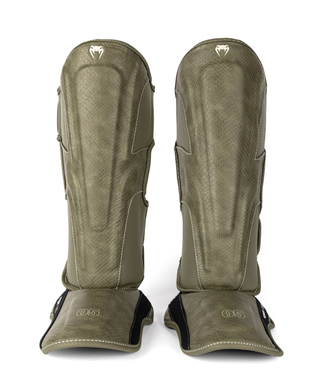 Venum Impact Evo Scales Shinguards - Army Green Velikost: XL