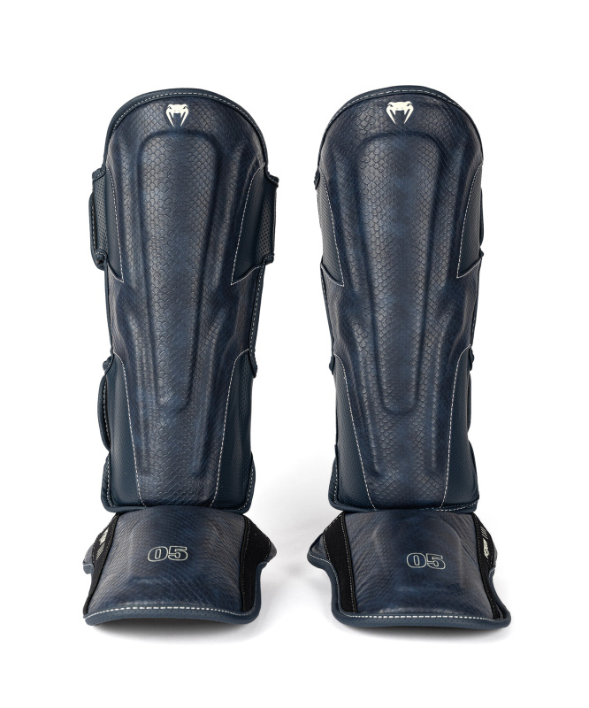 Venum Impact Evo Scales Shinguards - Midnight Blue Velikost: XL