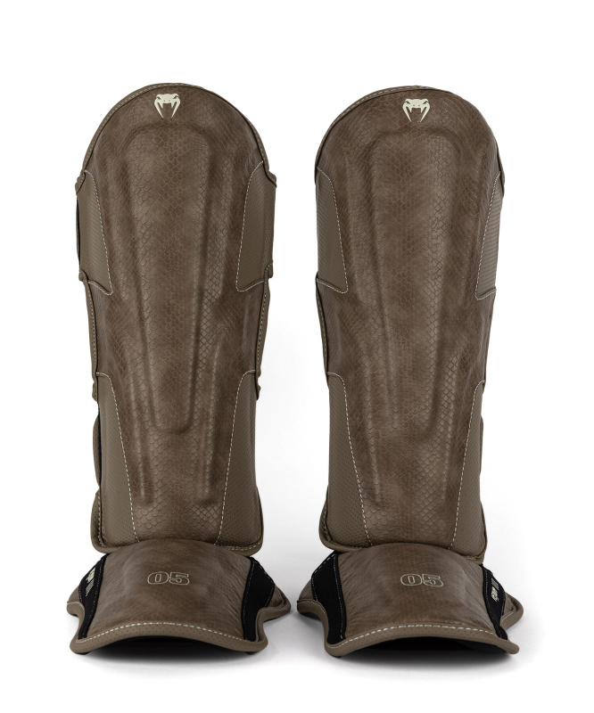 Venum Impact Evo Scales Shinguards - Brown Velikost: L