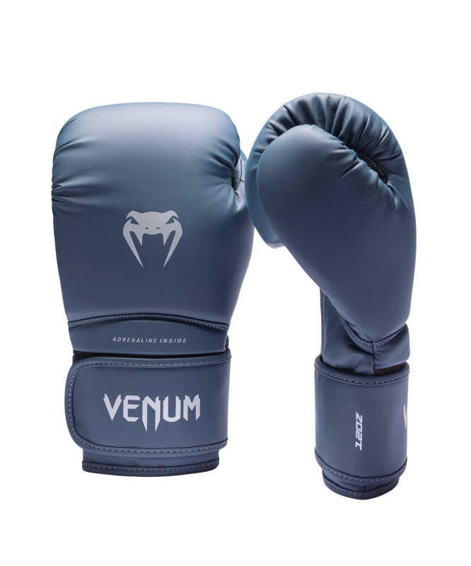 VENUM Contender 1.5 Boxing Gloves - Midnight Blue/ Silver Velikost: 12oz