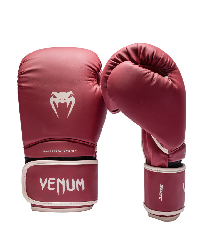 Venum Contender 1.5 Boxing Gloves - Burgundy/ Sand Velikost: 12oz