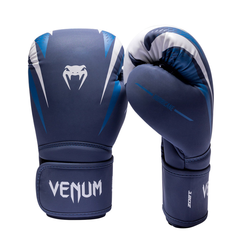 Venum Hurricane Boxing Gloves - Midnight Blue/ White Velikost: 12oz