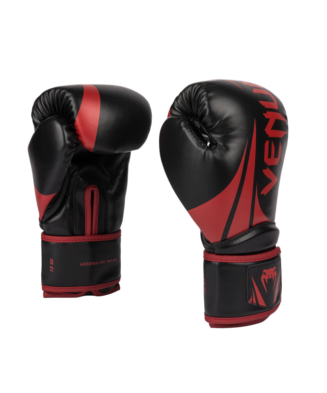 Venum Challenger 2.5 Boxing Gloves Black/Red Velikost: 12oz