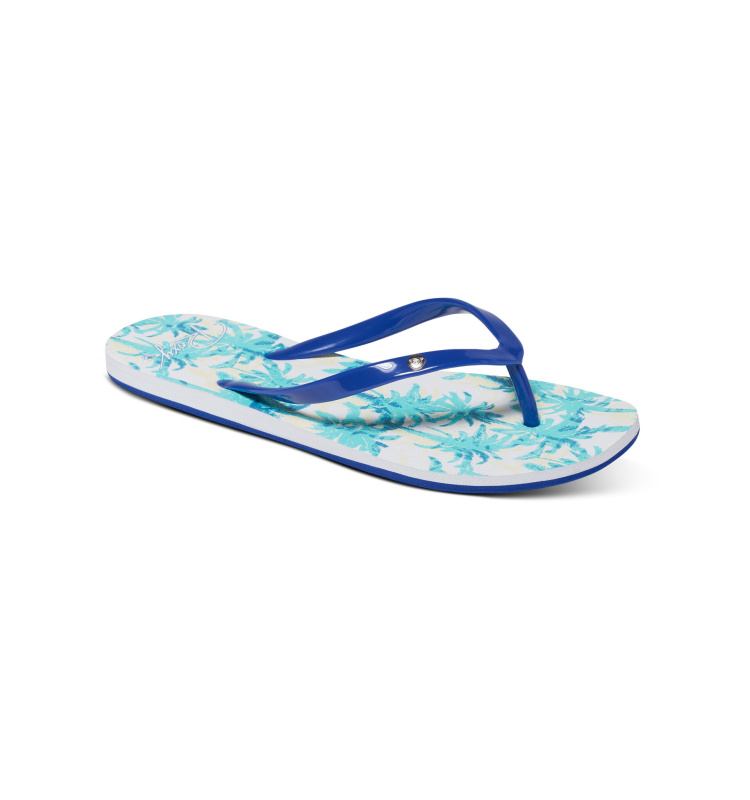 Roxy žabky PORTOFINO J SNDL BUF | Bílá | Velikost 8,5 US