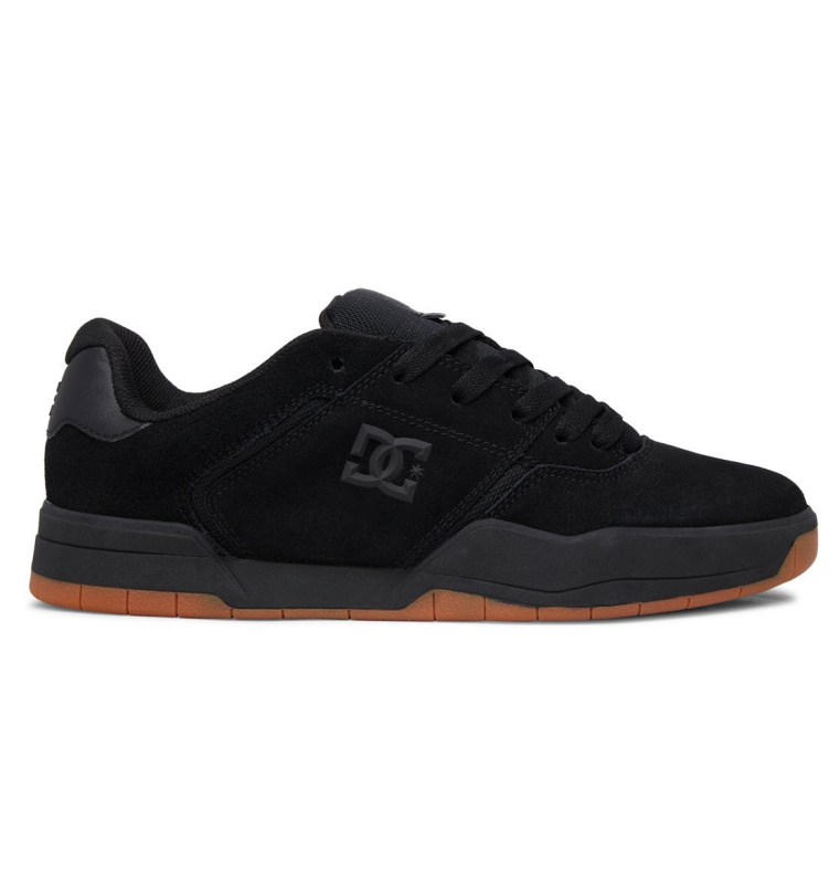 Dc shoes pánské boty Central Black/Black/Gum | Černá | Velikost 9,5 US