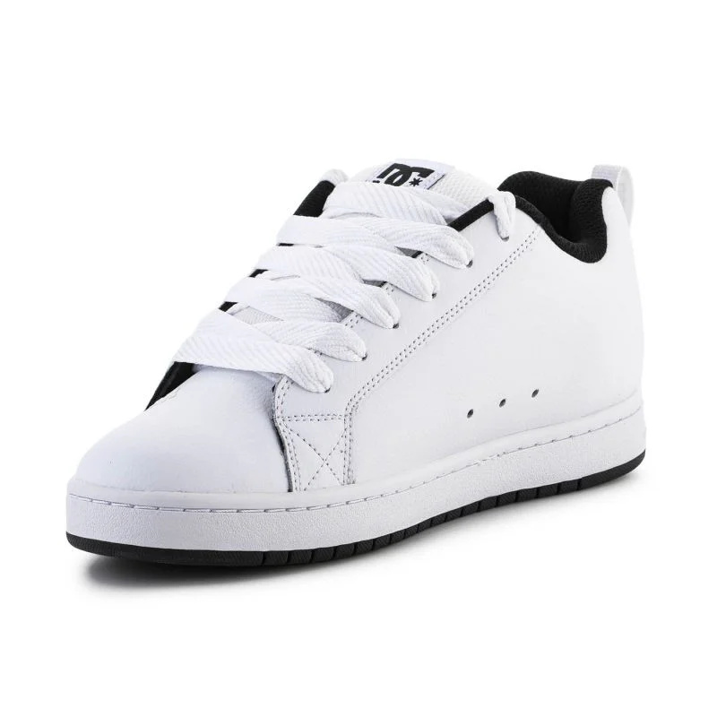 Dc shoes pánské boty Court Graffik White/Black/Black | Černá | Velikost 10 US