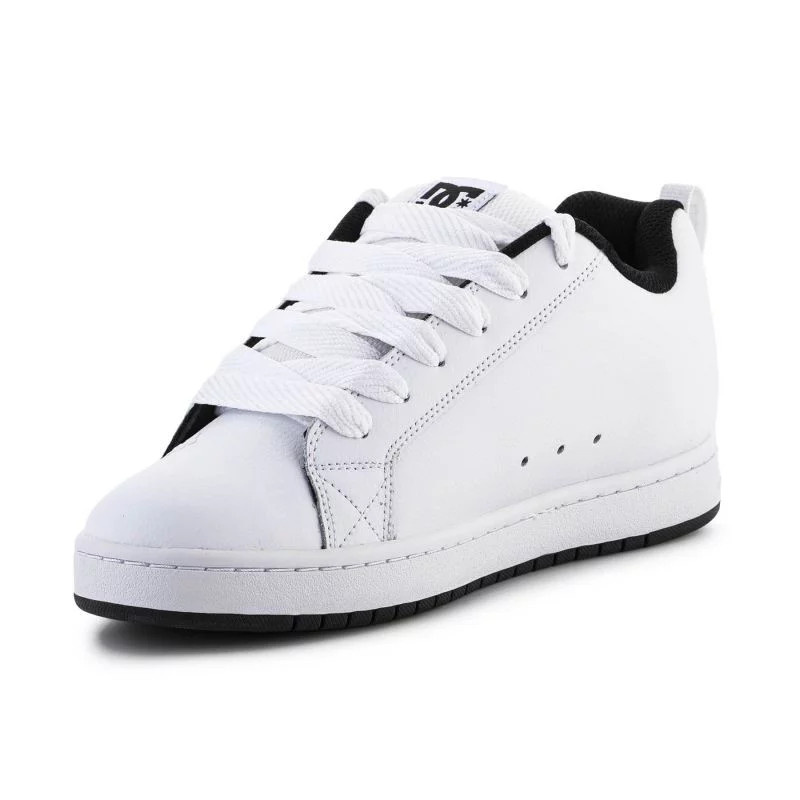 Dc shoes pánské boty Court Graffik White/Black/Black | Černá | Velikost 12 US