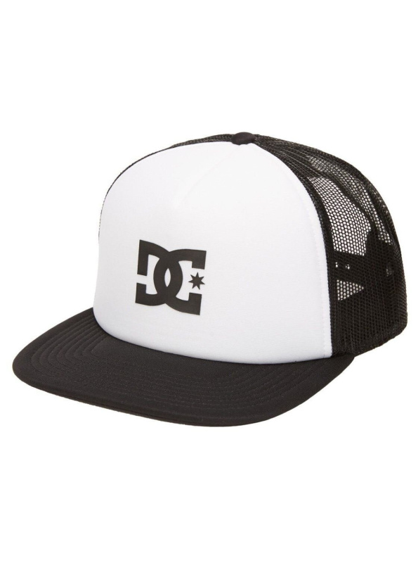 Dc shoes pánská kšiltovka Gas Station White / Black | Bílá | Velikost One Size