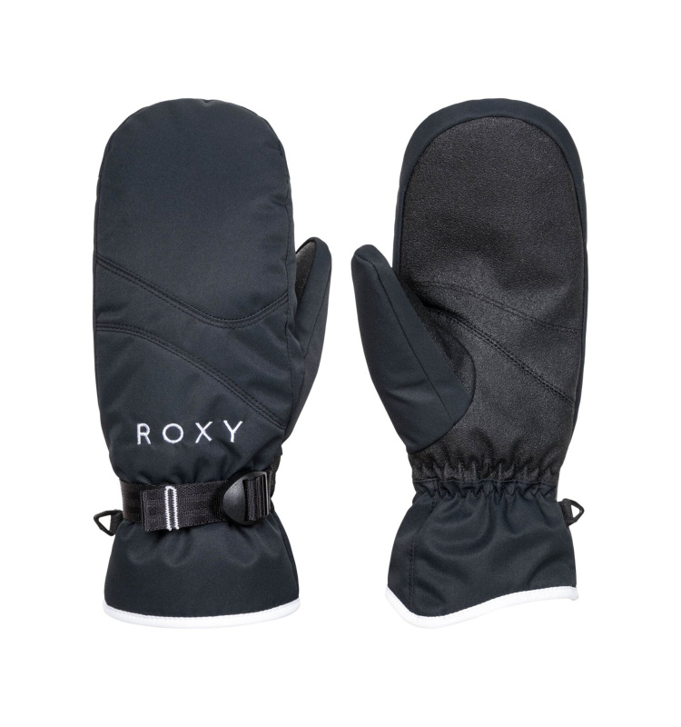 Roxy dámské rukavice Jetty Solid True Black | Černá | Velikost S