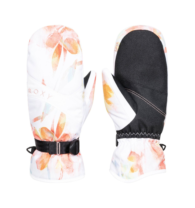 Roxy dámské rukavice Jetty Bright White Tenderness | Bílá | Velikost L