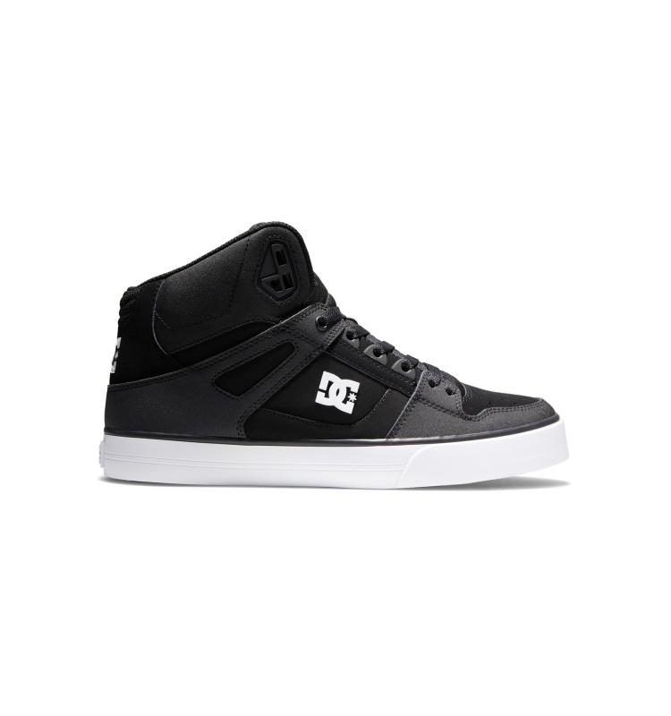 Dc shoes pánské boty Pure HT Black/Black/White | Černá | Velikost 9,5 US