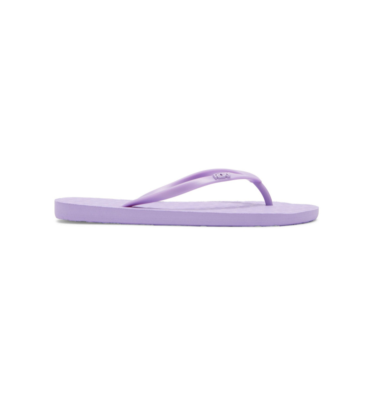 Roxy dámské žabky Viva IV Sheer Lilac | Fialová | Velikost 8,5 US