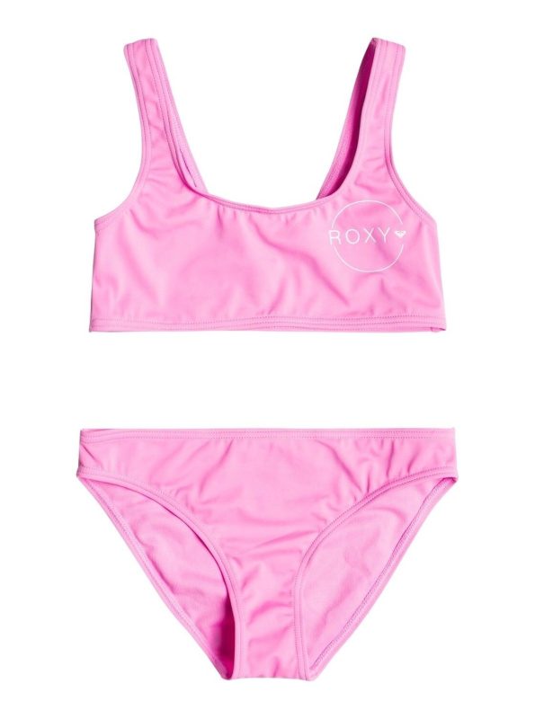 Roxy dětské plavky Swim For Days Cyclamen | Růžová | Velikost 16 r.