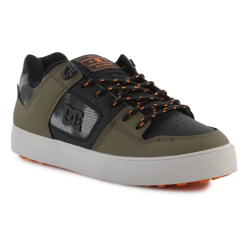Dc shoes pánské boty Pure WNT Black/Olive Night | Černá | Velikost 11 US