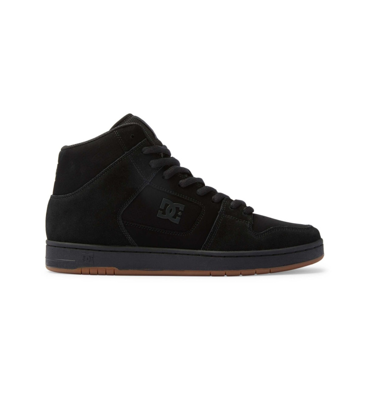 Dc shoes pánské boty Manteca 4 HI Black/Black/Gum | Černá | Velikost 10 US