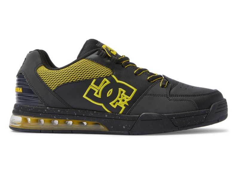 Dc shoes pánské boty Versatile LE Black/Yellow | Černá | Velikost 11,5 US
