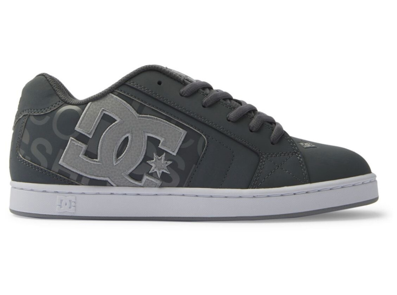 Dc shoes pánské boty Net Heather Grey/White | Bílá | Velikost 10,5 US
