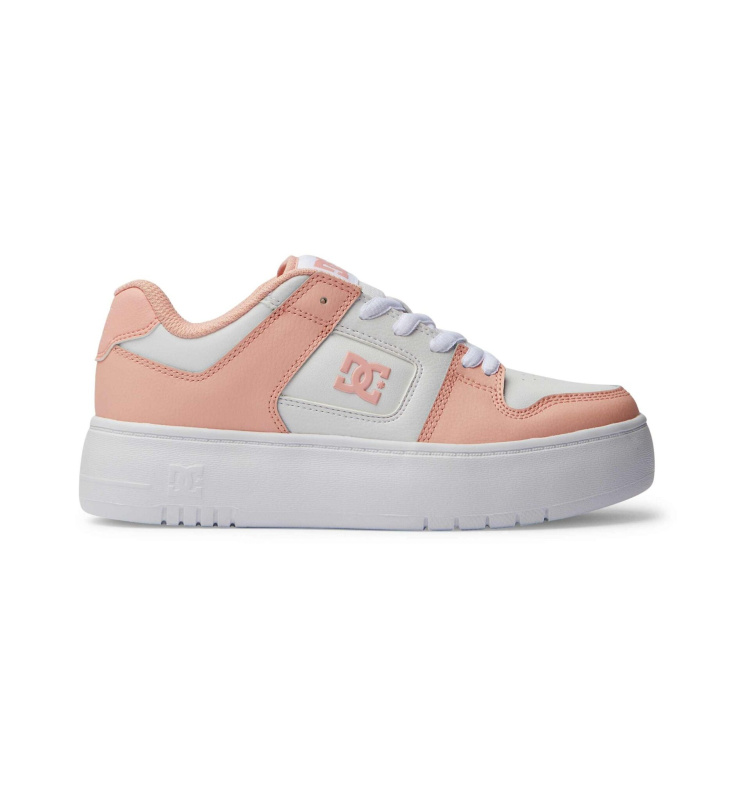 Dc shoes dámské boty Manteca 4 Platform Lt Peach | Bílá | Velikost 9,5 US