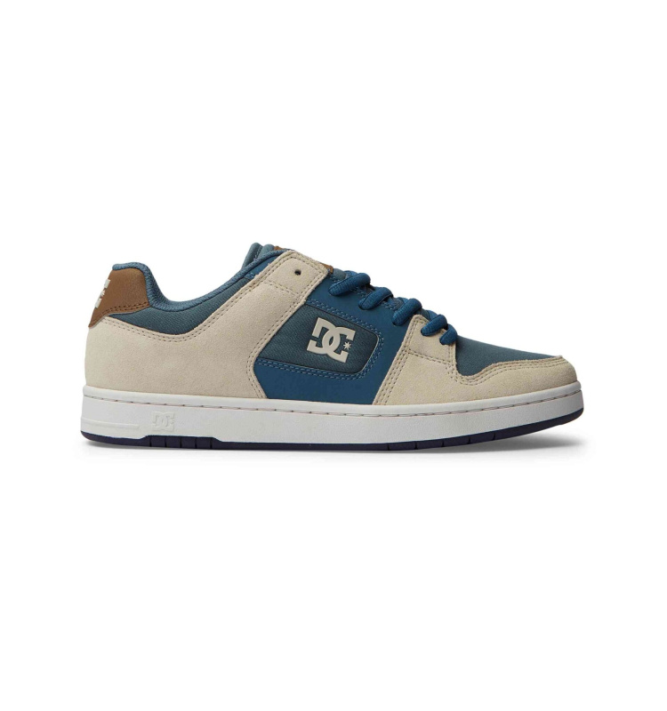 Dc shoes pánské boty Manteca 4 Grey/Blue/White | Šedá | Velikost 10 US