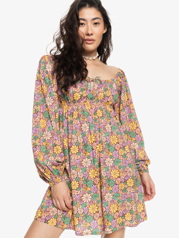 Mini šaty Roxy COASTAL SOUND Velikost: M