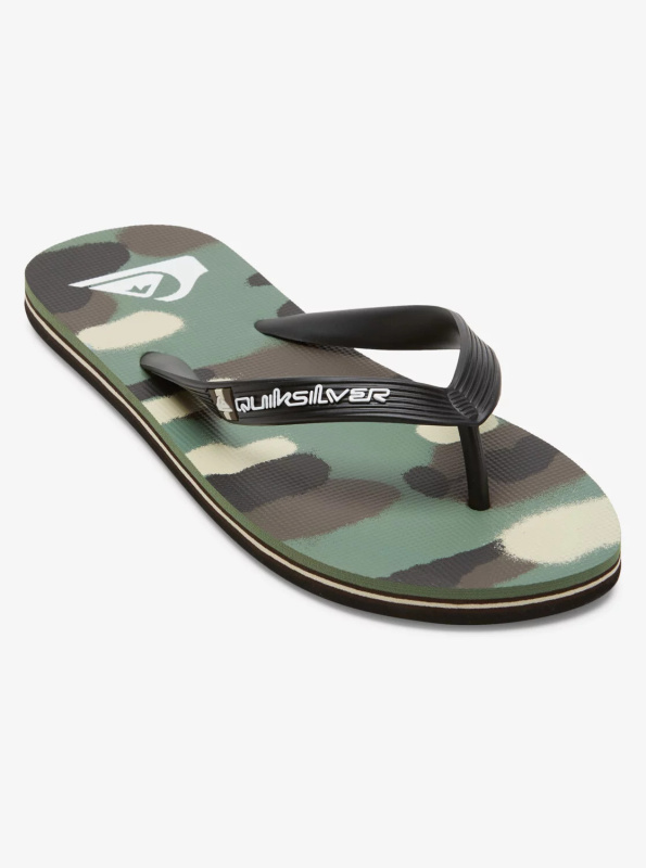 Pánské žabky Quiksilver MOLOKAI ART Velikost: 9 (42)