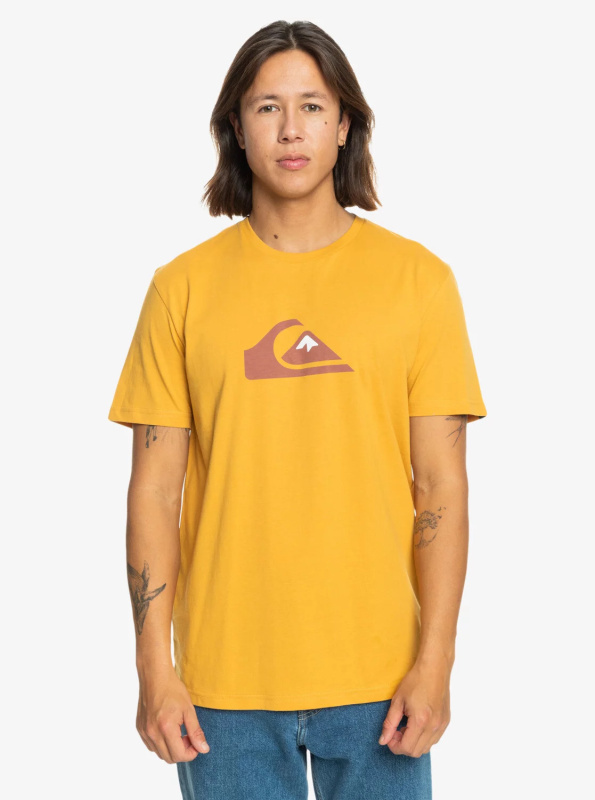 Pánské triko Quiksilver COMP LOGO  Velikost: S