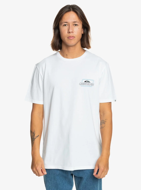 Pánské triko Quiksilver LINE BY LINE Velikost: S