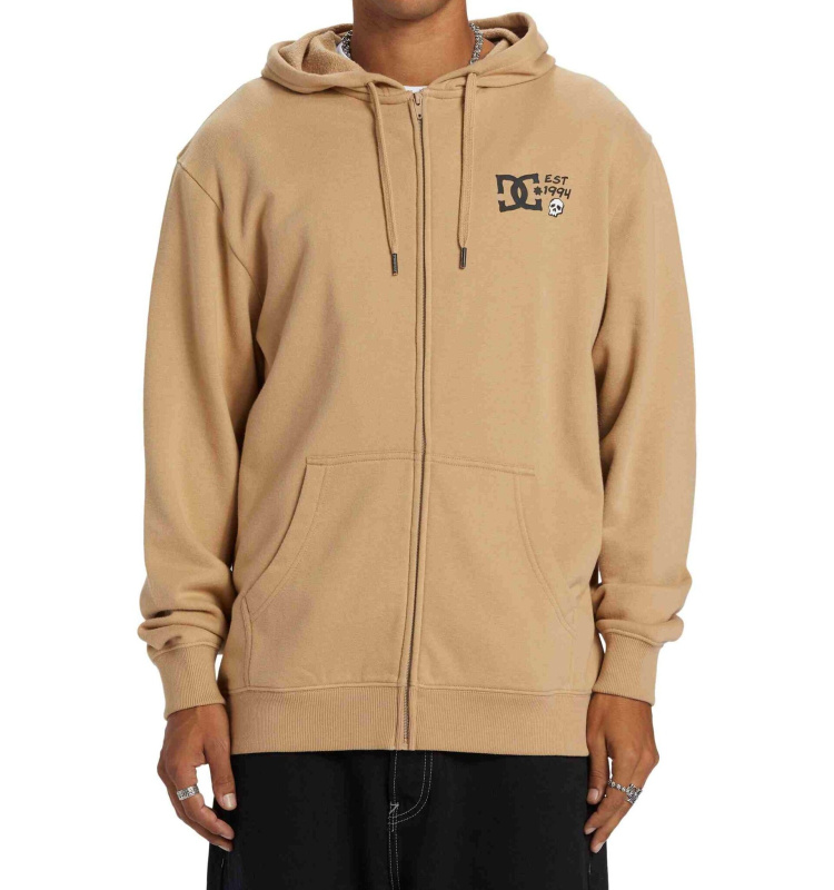 Dc shoes pánská mikina Cactus Incense | Písková | Velikost L