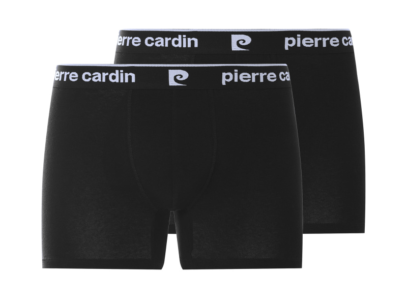 Pierre Cardin Pánské boxerky, 2 kusy (černá, L)