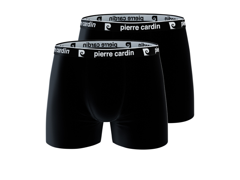 Pierre Cardin Pánské boxerky, 2 kusy (černá, M)