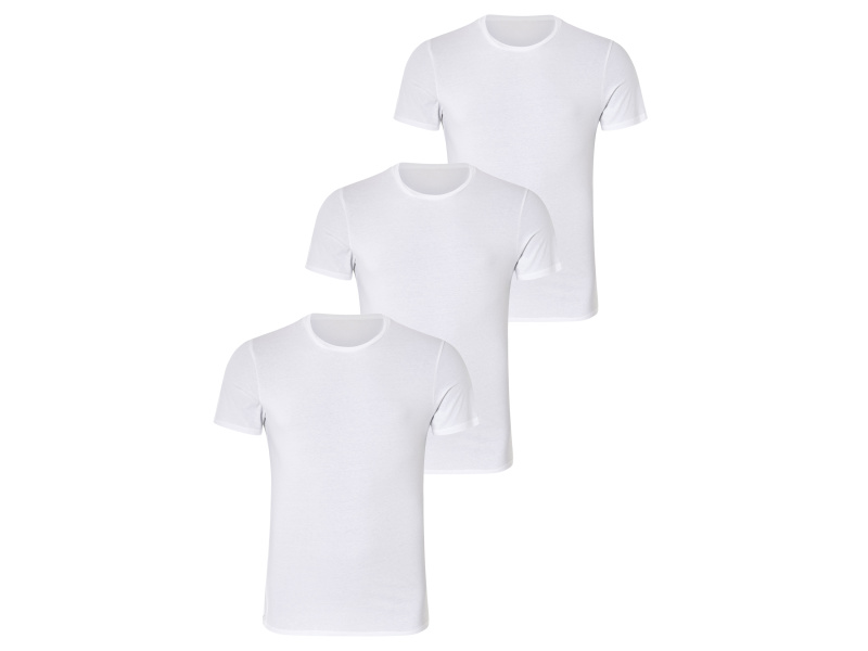 Lacoste Pánské triko, 3 kusy (bílá, XL)