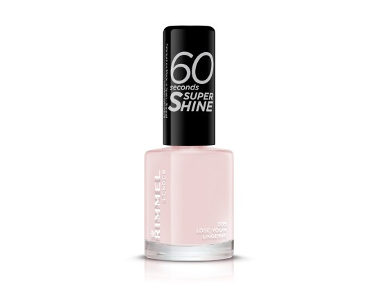Rimmel 60 Seconds Super Shine lak na nehty odstín 203 Lose Your Lingerie 8 ml