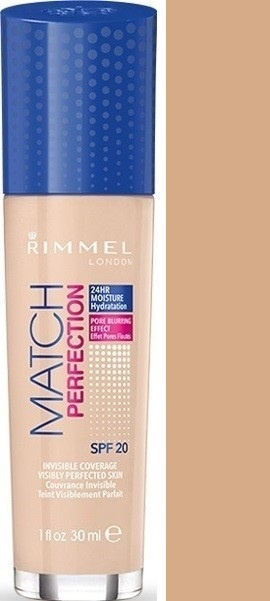 Rimmel Match Perfection tekutý make-up SPF 20 odstín 300 Sand 30 ml