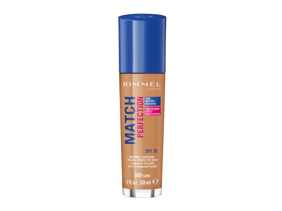 Rimmel Match Perfection tekutý make-up SPF 20 odstín 300 Sand 30 ml
