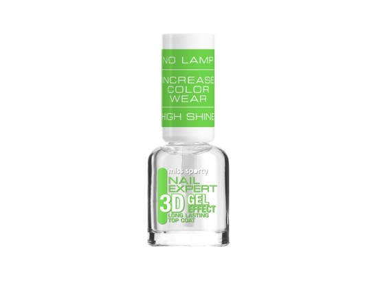 Miss Sporty Péče o nehty 3D Gel Top Coat