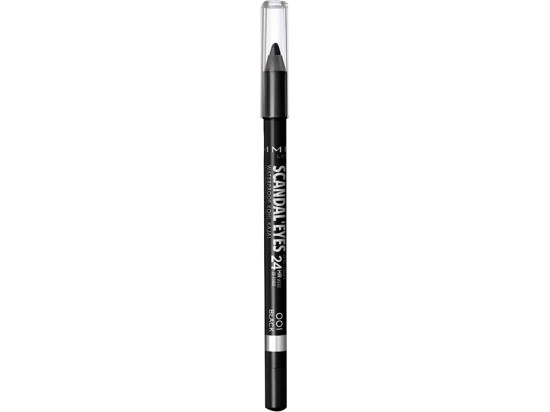 Rimmel ScandalEyes Waterproof Kohl Kajal voděodolná tužka na oči odstín 001 Black 1,3 g