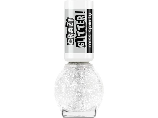 Miss Sporty lak na nehty Crazy Glitter  040