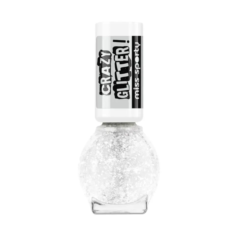 Miss Sporty lak na nehty Crazy Glitter  040