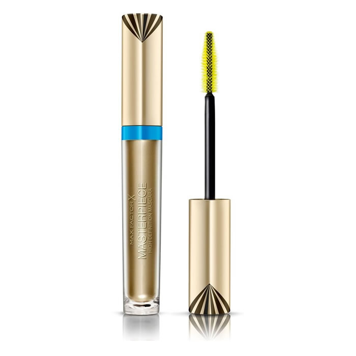Max Factor Masterpiece řasenka pro objem voděodolná odstín Black 4.5 ml