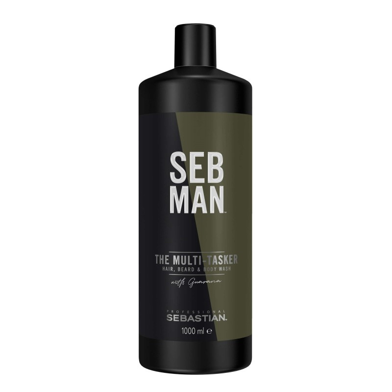 Sebastian Professional SEB MAN The Multi-tasker šampon na vlasy, vousy a tělo 1000 ml
