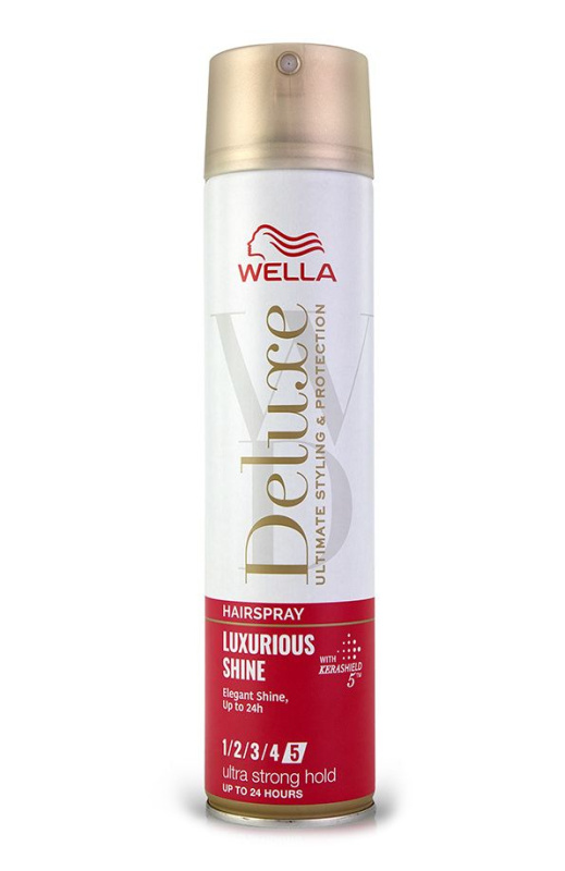Wella Deluxe Luxurious Shine lak na vlasy pro lesk 250 ml