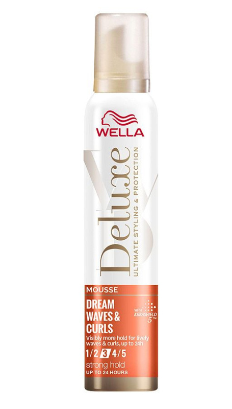 Wella Deluxe Dream Waves & Curls pěnové tužidlo pro vlnité a kudrnaté vlasy 200 ml