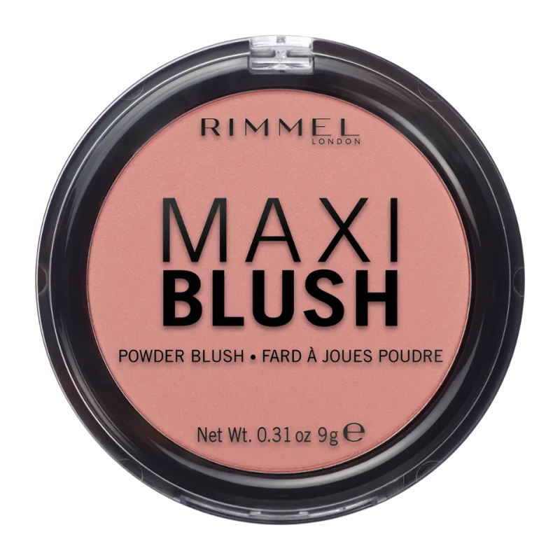 Rimmel Maxi Blush pudrová tvářenka odstín 006 Exposed 9 g