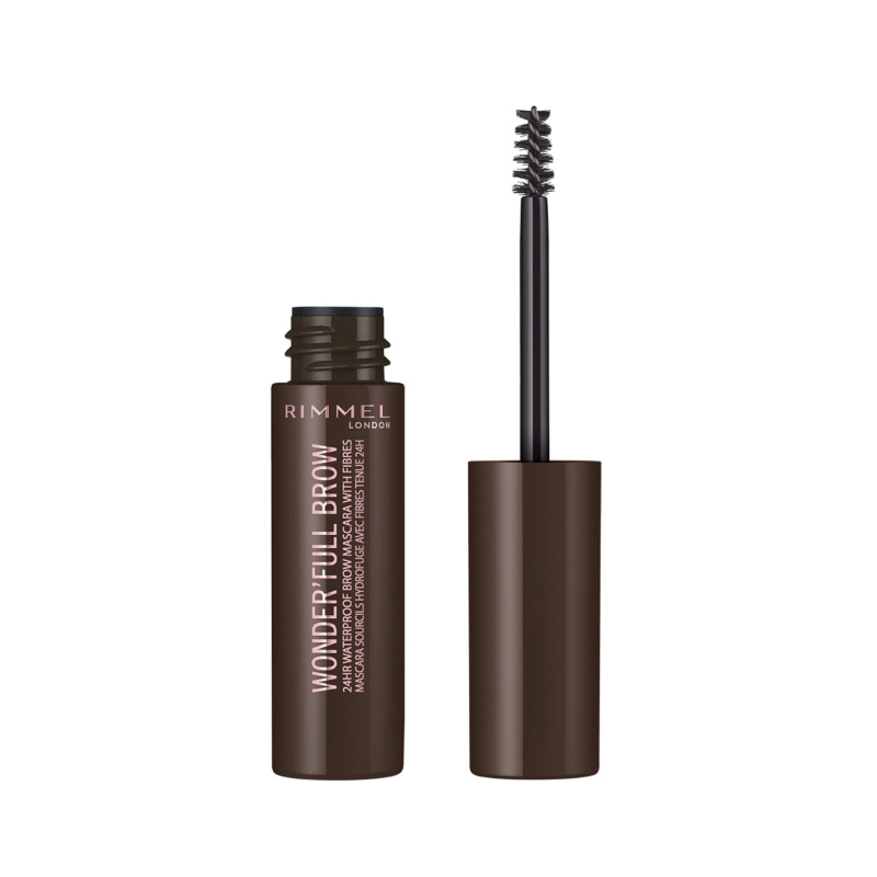 Rimmel Wonder'Full Brow řasenka na obočí voděodolná odstín 003 Dark 4.5 ml