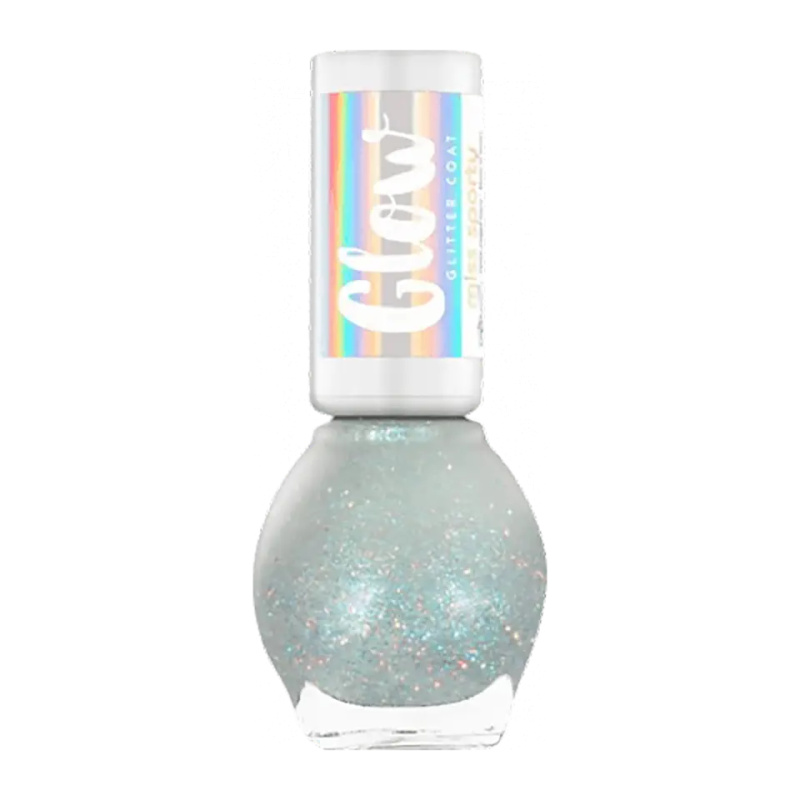 Miss Sporty lak na nehty Glow Glitter 20