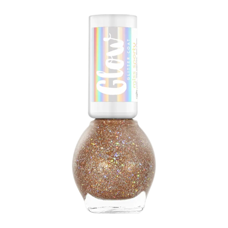 Miss Sporty lak na nehty Glow Glitter  40
