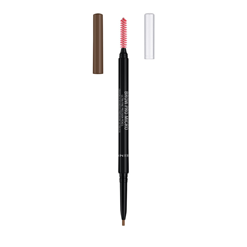 Rimmel Brow Pro Micro automatická tužka na obočí odstín 002 Soft Brown 0.09 g