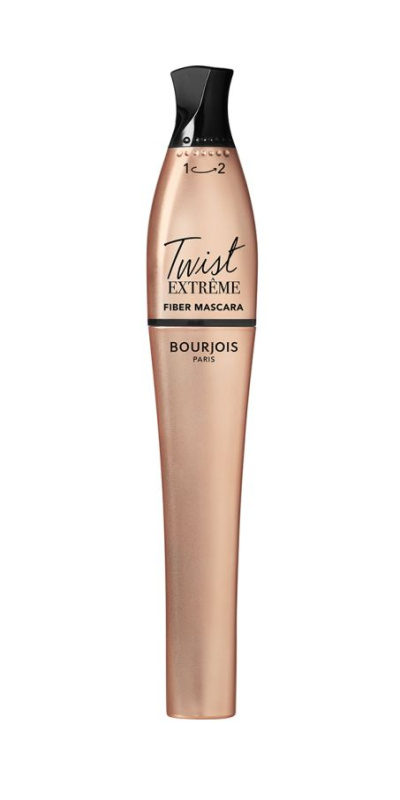 Bourjois Twist Extreme řasenka pro objem, délku a oddělení řas odstín 24 Black 8 ml