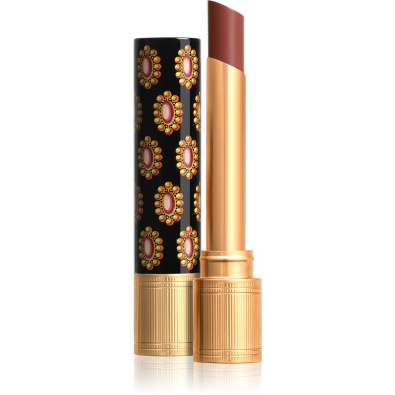 Gucci Gucci Beauty Rouge de Beauté Brillant hydratační rtěnka odstín 204 Peggy Taupe 1.8 g