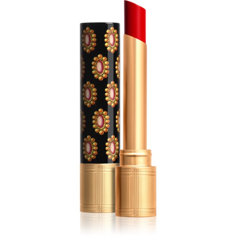 Gucci Gucci Beauty Rouge de Beauté Brillant hydratační rtěnka odstín 517 Abbie Maroon Red 1.8 g